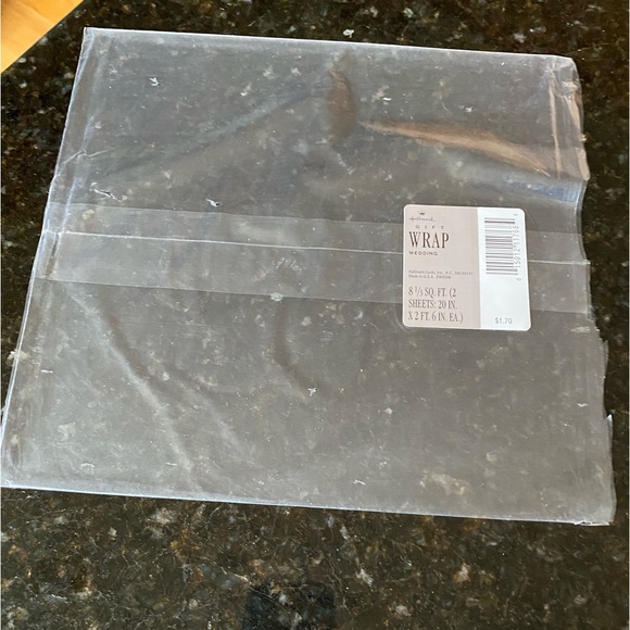 Vintage HALLMARK Bridal Gift Wrap Sheets - Picture 8 of 10